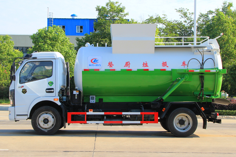 國(guó)六東風(fēng)大多利卡7方 餐廚垃圾車