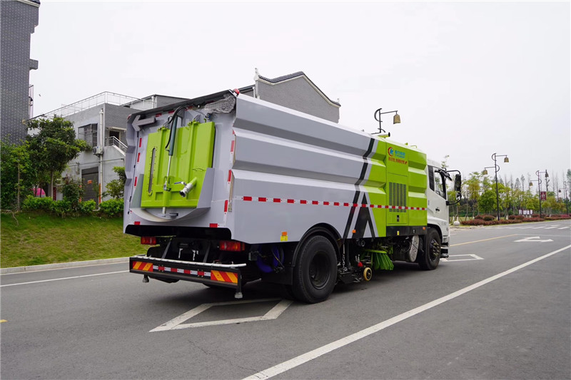國六東風天錦16噸（9水/7塵）洗掃車