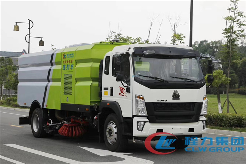 國(guó)六重汽豪沃16噸（9水/7塵）洗掃車