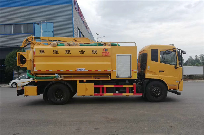 國六東風(fēng)天錦12方聯(lián)合疏通車
