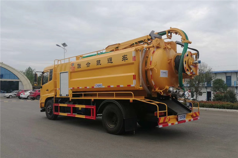 國六東風(fēng)天錦12方聯(lián)合疏通車