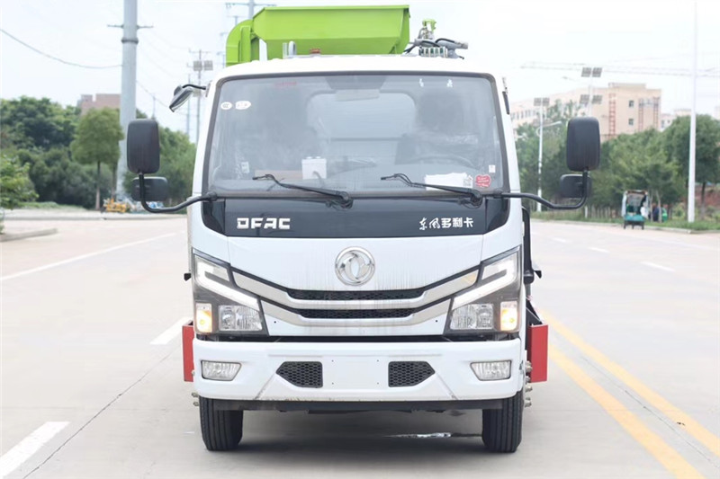 國(guó)六小多利卡5方 餐廚垃圾車(方罐）