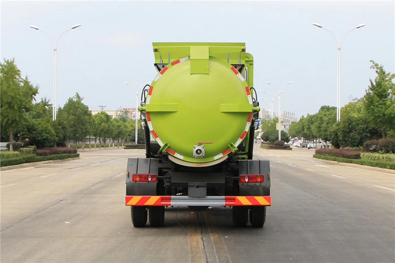 國六東風(fēng)專底 9.5方 餐廚垃圾車(圓罐)