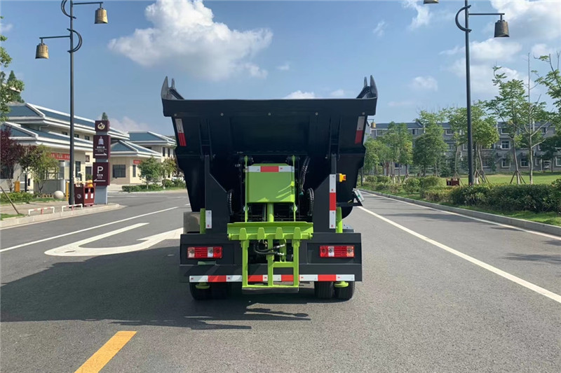國(guó)六長(zhǎng)安3方無(wú)泄漏壓縮垃圾車