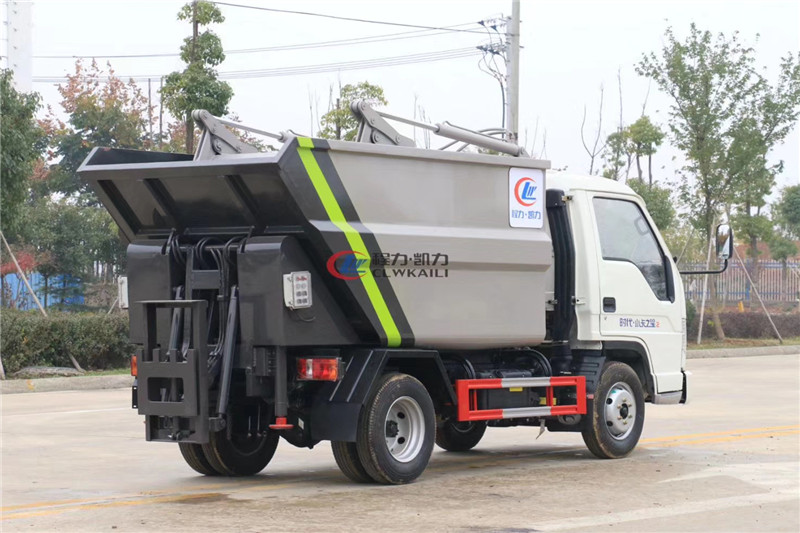 國(guó)六福田3方無泄漏壓縮垃圾車