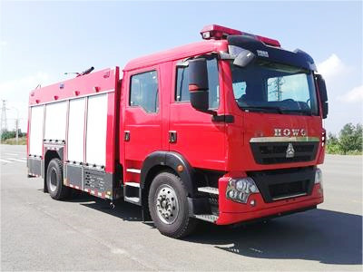 豪沃6噸泡沫消防車(chē)