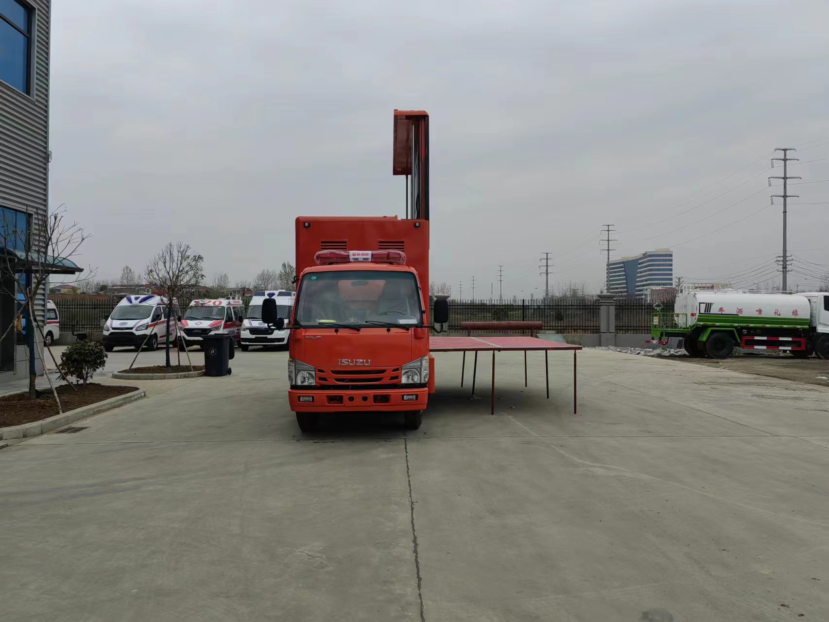 林消防宣傳車